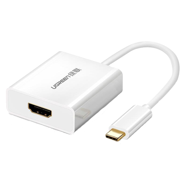 Адаптер Ugreen USB Type-C to HDMI 4K Adapter White (40273)